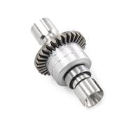 PLOQAZEH RC Differential Cup Set For Mjx For Hyper Go 16207 16208 16209 16210 H16 14209 14210 14301 16420G 1/14 1/16 Metal Differential RC Car Upgrade Parts(Silver)
