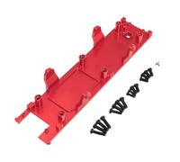 PLOQAZEH RC Models Parts For JJRC C8823 For Unimog 1/18 Six Wheeled Off-road Vehicle Modification And Upgrade Accessories Metal Tail Beam Rear Compartment(Red)