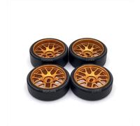 PLOQAZEH RC Models Parts For WlToys 1/28 K969 K979 K989 K999 P929 P939 284131 Iw04m Iw02 Rm02 Rm03 For Dgawd For MINI-Q For KYOSHO RC Car Parts 27mm Drift Wheels(Yellow)
