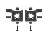 PLOQAZEH RC Repairs Models For TRX4M For Defender 1/18 Brass Weight Steering Link Blocks Knuckles Diff Cover Caster Blocks RC Crawler Car Upgrade Parts(Size 2)