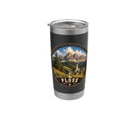 Plose Dolomites Italy Mountain Vacation Design Stainless Steel Insulated Tumbler