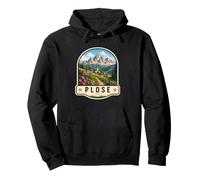 Plose Italy Dolomites Vintage Mountain Travel Design Pullover Hoodie