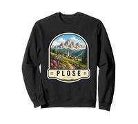Plose Italy Dolomites Vintage Mountain Travel Design Sweatshirt