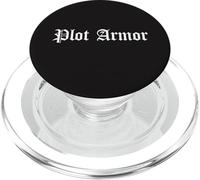 Plot Armor Tween Teen Gen Z Meme Writer Story Main Character PopSockets PopGrip for MagSafe