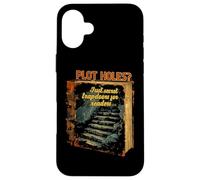 PLOT HOLES? JUST SECRET TRAPDOORS FOR READERS Case for iPhone 16 Plus