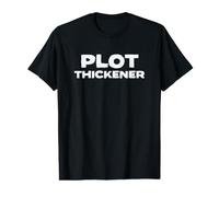 Plot Thickener Fun Book Fair Book Lover Joke Value Graphic T-Shirt