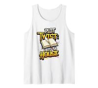 Plot Twist I Left My House Funny Book Reading Lover Tank Top