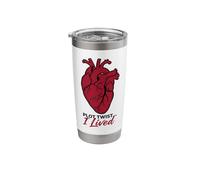 Plot Twist I Lived Heart Surgery Survivor Stainless Steel Insulated Tumbler