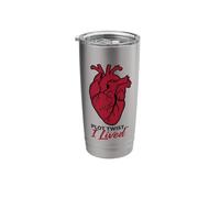 Plot Twist I Lived Heart Surgery Survivor Stainless Steel Insulated Tumbler