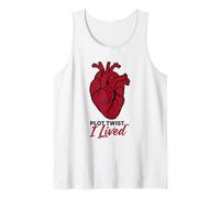 Plot Twist I Lived Heart Surgery Survivor Tank Top