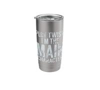Plot Twist I’m the Main Character Teenager Stainless Steel Insulated Tumbler