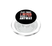 Plot Twist I Never Needed It Anyway Appendectomy Surgery PopSockets PopGrip for MagSafe