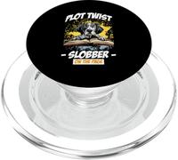 Plot twist slobber on the page PopSockets PopGrip for MagSafe