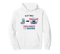Plot with Twist Was Always This Beautiful Trans Pride Pullover Hoodie