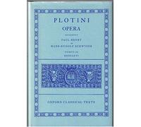 Plotinus III. Ennead VI: Enneas VI (Oxford Classical Texts)