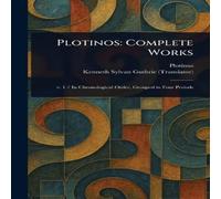 Plotinus Plotinos: Complete Works Hardcover Book Plotinus Multicolor