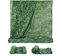 PLOTSAGE Camo Netting Camouflage Netting, Bulk Roll Mesh Nets Camouflage Nets Military Surplus for for Hunting Blind Sunshade Car Cover Party Decorations,A,6x9m