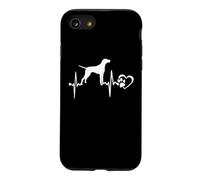Plott Hound Dog Heartbeat Paw Love Funny Puppy Lover Case for iPhone SE (2020) / 7/8