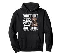 Plott Hound Lover Dog Owner Pet My Sanity Plott Hound Pullover Hoodie
