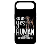 Plott Hound Owner Dog Enthusiast Puppy Yes Human Plott Hound Case for iPhone Air