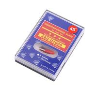 Plotter Cutter Cemented Carbide Blades 10pcs Cutting 30 deg 45 deg 60 deg (45°)