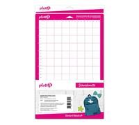 plottix 105007 Plastic Cutting Mat, Magenta, 8" x 12"