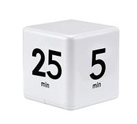 Plouluyt Cube Kitchen Time Management Sensor Flip Management and Countdown 25-5-45-15 Minutes