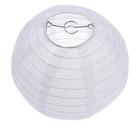 Plouluyt White/Japanese Paper Lantern/Lamp 8" Diameter