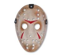 Ploutos World Wide Adult Jason Voorhees Mask Halloween Cosplay Costume - Jason Hockey Mask Masquerade Party Horror Scary Fancy Dress Accessory