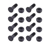 Plow Nuts & Bolt 5/8-11x2 1/4 for Snow Plow, Grader Blades, Construction Machinery 8 Packs
