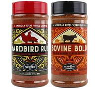 Plowboys BBQ Bovine Bold & Yardbird Seasoning Rub Award Winning Barbeque Rub