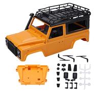 plplaaoo 1:12 RC Car Shell Multipurpose RC Climbing Car Shell for DIY Parts Modification Accessories Ideal Replacement for 90 99 99S Pickup Truck Shell Plastic Material (Yellow)