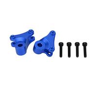 plplaaoo 1/16 Rear Rocker Arm Aluminum Alloy Lightweight Shock Absorbing Durable RC Car Rear Suspension Upgrade Part for E Revo Slash4WD Summit 2 Pieces (Blue)
