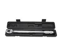 plplaaoo 1/2in Drive Click Torque Wrench High Accuracy Adjustable Reversible Durable 28 to 210Nm for Car Tires Engine Chassis Repair (Fixation)