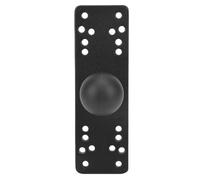 plplaaoo 1.5 Inch Fish Finder Mounting Plate Universal Aluminum Alloy Marine Grade Electronic Mount Plate for GPS Chart Plotters and Fish Finders Durable Saltwater Resistant