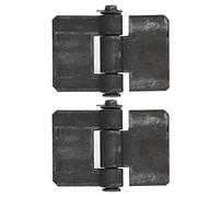 Plplaaoo 2 Pcs Door Butt Hinge, Steel, Unfinished, Popular, 106 X 75 X 5mm, Weld On, For Trailer