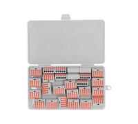 plplaaoo 26PCS Quick Wire Cable Connector Press Fit Electrical Wire Connector with Storage Box Fast Secure Connection Terminal for Home Industrial Wiring Projects PC Material 1 In 4 Out