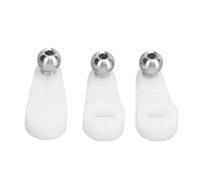 plplaaoo 3pcs RC Servo Arm Professional Replacement Remote Helicopter Servo Arm for Flywing BELL206 UH1 RC Helicopter Accessories