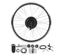 plplaaoo 48V 500W Front Drive Wheel Kit Brushless Toothed Motor Controller Kit with LCD7C Display Panel for Electric Bike (27.5inch)