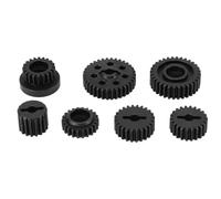 plplaaoo 7PCS RC Metal Gears Remote Control Car Transmission Box Gear Replacement Set for Absima Sherpa 1/10 Model Durable Steel Lightweight Low Noise Performance Upgrade