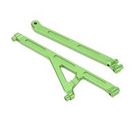 plplaaoo Alloy Chassis Support Linkage Brace Set High Performance Upgrade Parts for LOSI Lasernut U4 Tenacity 1/10 RC Off Road Car Aluminum Alloy Durable 123mm 107mm 29g (Green)