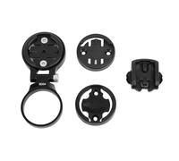 plplaaoo Aluminum Alloy Cycling Computer Stem Mount Integrated Extension Bracket Weather Resistant Ergonomic Design Durable Cycle Computer Mount for Mountain Road Bike Commuting