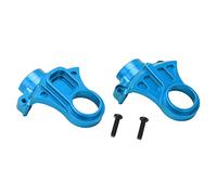 plplaaoo Aluminum Alloy Differential Yoke Set High Performance Upgrade Parts for Granite Big Rock Typhoon Senton 3S 1/10 RC Car Durable Lightweight 32g 49x41mm (Blue)