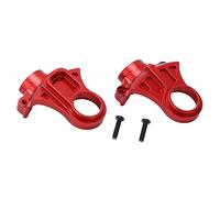 plplaaoo Aluminum Alloy Differential Yoke Set High Performance Upgrade Parts for Granite Big Rock Typhoon Senton 3S 1/10 RC Car Durable Lightweight 32g 49x41mm (Red)