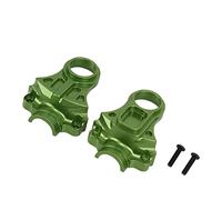 plplaaoo Aluminum Alloy Differential Yoke Set Upgrade Parts for Granite Big Rock Typhoon Senton 3S Brushless Brush 1/10 RC Car Durable Precise Gear Meshing Performance Enhancer (Green)