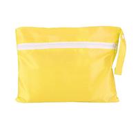 plplaaoo Baby Stroller Storage Bag Portable Diaper Clothes Changing Organizer for Parents with 5PCS Oxford Cloth Hang Pouch Pink Rose Red Yellow Blue Green Optional (Yellow)