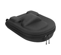 plplaaoo Baitcasting Reel Case Cover Protective Storage Bag Durable Right Hand Fishing Reel Pouch with Sponge Padding for Baitcast Reel Protection Plastic Material Black Color 3.5oz Weight