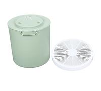 plplaaoo Bean Sprouts Machine Automatic Large Capacity Food Grade Safe Bean Sprouts Maker for Growing Bean Sprouts Yogurt Natto Rice Wine Seed Sprouter PP Material 18x18x18cm