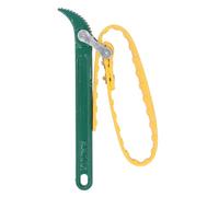 plplaaoo Belt Strap Wrench Adjustable Rubber Strap Wrench with Steel Wire Reinforced Grip for Water Oil Filter PVC Pipe Fittings Alloy Steel Polyester Rubber