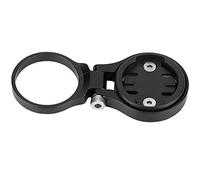 plplaaoo Bicycle Bike Adjustable Stem Mount Holder Premium Aluminum Alloy Plastic Durable GPS Mount for Edge 1000 820 810 520 510 500 200 Bryton Cycling Enthusiasts (Black)